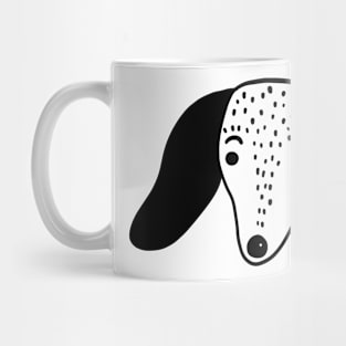 Cute dog illustration Mug